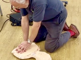 Demonstration of CPR Techniques and use of Defibrillators
