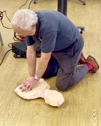 Demonstration of CPR Techniques and use of Defibrillators