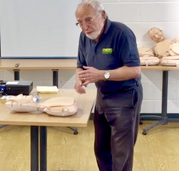 Dr Dick Herbert - CPR and Defibrillator Training