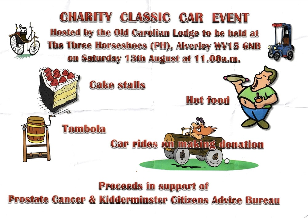 Charity Classic Car Event